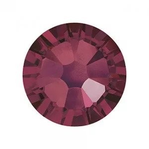 Swarovski SS10 méretű burgundi strasszkő 20db