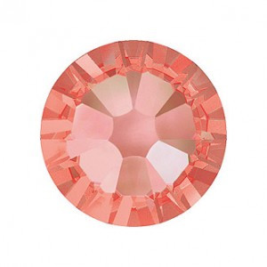 Swarovski SS10 méretű rose peach körömdíszítő kő 20db